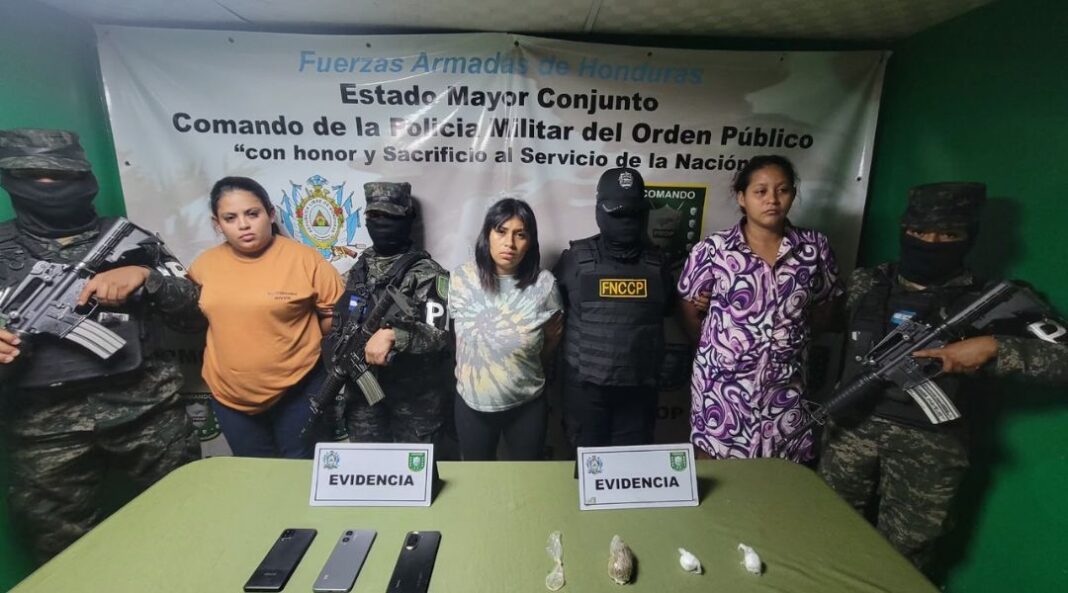 Capturan a tres mujeres por presunto intento de ingresar drogas a la cárcel de Támara