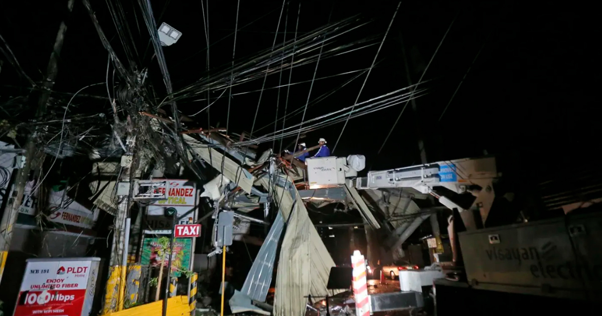 Un terremoto de magnitud 6,9 sacude el centro de Filipinas y desata la alerta por tsunami